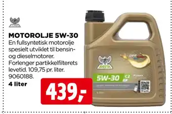 jem & fix Motorolje 5w-30 tilbud