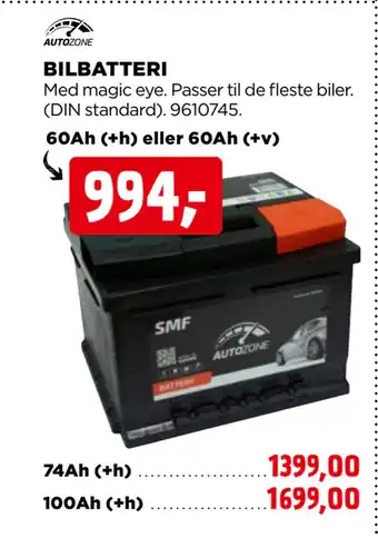 jem & fix Bilbatteri tilbud