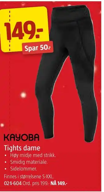 Tights dame