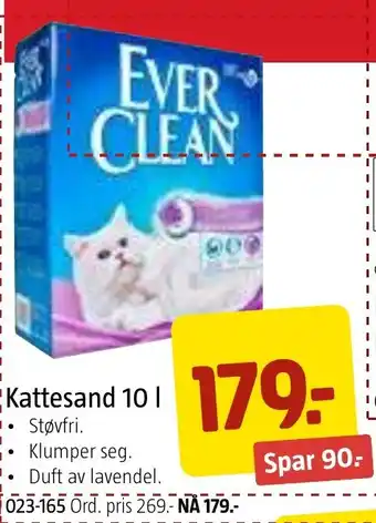 Jula Kattesand 10 | tilbud