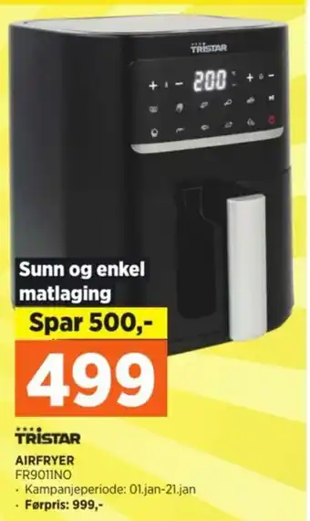 POWER AIRFRYER FR9011NO tilbud