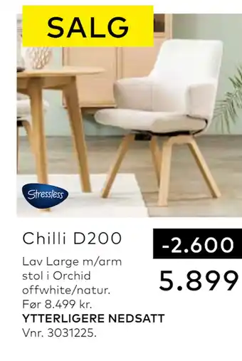 Skeidar Chilli d200 tilbud