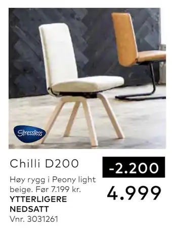 Skeidar Chilli d200 tilbud