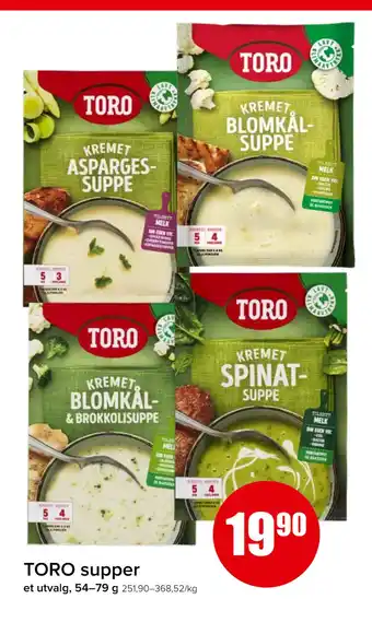 Spar Toro supper tilbud