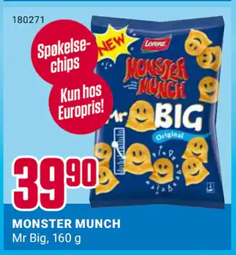 Europris Monster munch tilbud