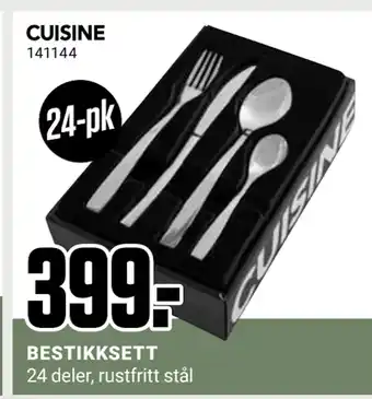 Europris Bestikksett tilbud