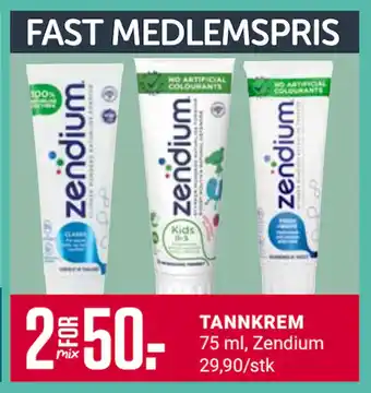 Europris Tannkrem tilbud