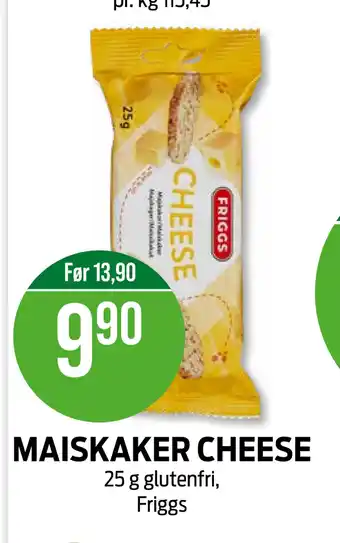 Kiwi Maiskaker cheese tilbud