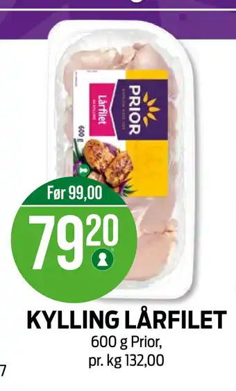 Kiwi Kylling lårfilet tilbud