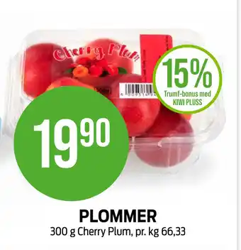 Kiwi Plommer tilbud
