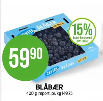 Kiwi Blåbær tilbud