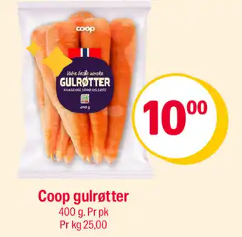 Coop Extra Coop gulrøtter tilbud
