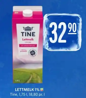 Rema 1000 LETTMELK 1% tilbud