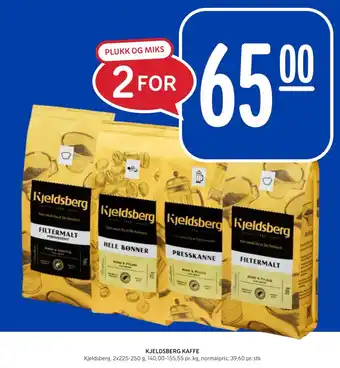 Rema 1000 KJELDSBERG KAFFE tilbud