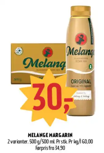 Coop Prix MELANGE MARGARIN tilbud