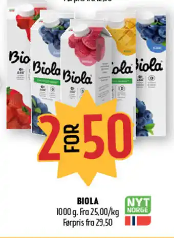 Coop Prix BIOLA tilbud