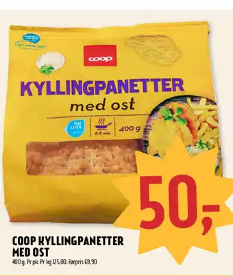 Coop Prix COOP KYLLING PANETTER MED OST tilbud