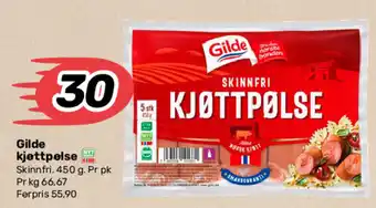 Matkroken Gilde kjøttpølse tilbud