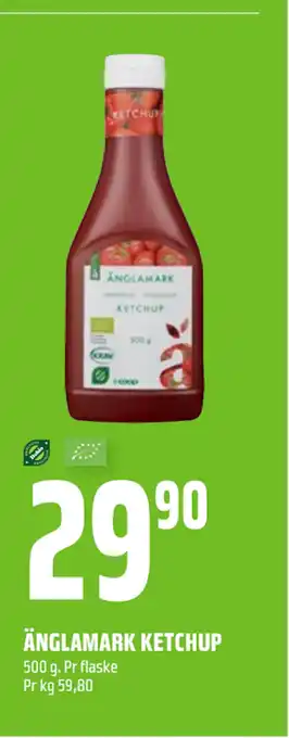 Coop Obs Änglamark ketchup tilbud