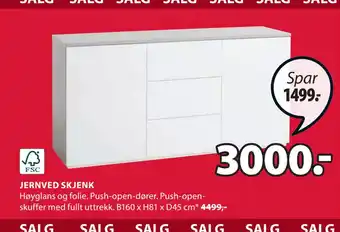 JYSK Jernved skjenk tilbud