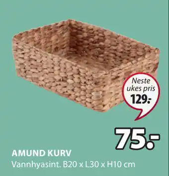 JYSK Amund kurv tilbud