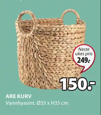 JYSK Are kurv tilbud