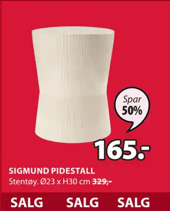 JYSK Sigmund pidestall tilbud