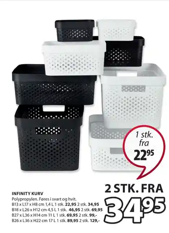 JYSK Infinity kurv tilbud