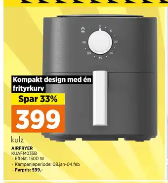 POWER Airfryer tilbud