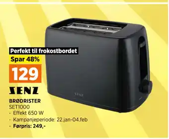 POWER Brødrister tilbud