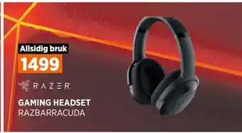 POWER Gaming headset tilbud
