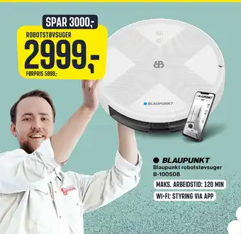 Skousen Blaupunkt robotstøvsuger b-100508 tilbud