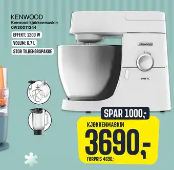 Skousen Kenwood kjøkkenmaskin 0w20011344 tilbud