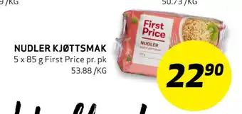 Bunnpris Nudler kjøttsmak tilbud