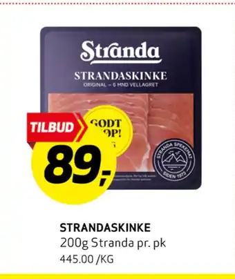 Bunnpris Strandaskinke tilbud