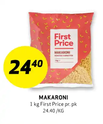 Bunnpris Makaroni tilbud