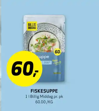 Bunnpris Fiskesuppe tilbud