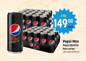 Eurocash Pepsi max tilbud