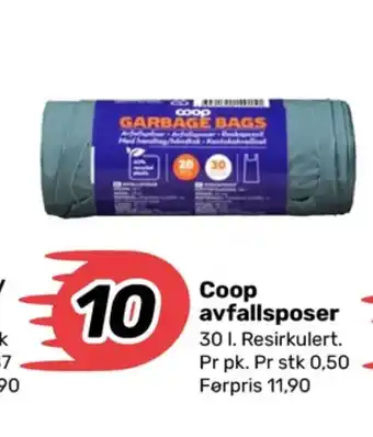 Coop Marked Coop avfallsposer tilbud