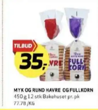Bunnpris Myk & rund brød tilbud