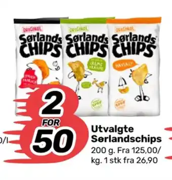 Coop Marked Original chips havsalt tilbud
