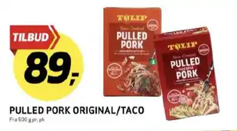 Bunnpris Tulip pulled pork tilbud