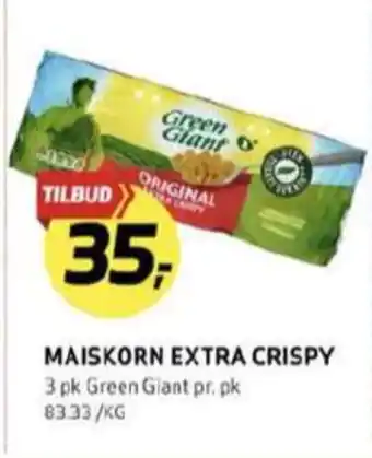 Bunnpris Green giant mais tilbud