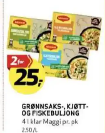 Bunnpris Maggi buljong tilbud