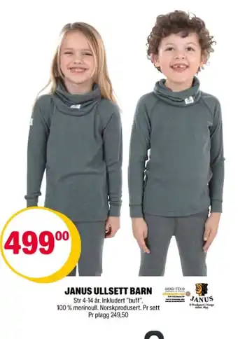 Coop Extra Janus undertøy tilbud