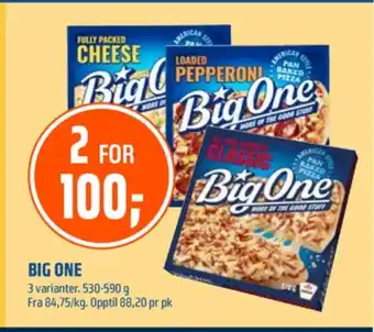 Coop Obs Big one pizza tilbud