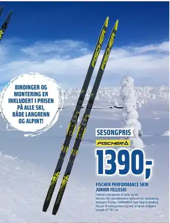 Coop Obs Fischer ski tilbud