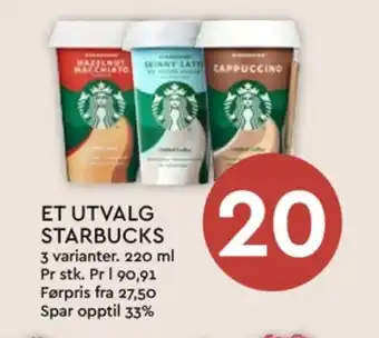 Coop Mega Starbucks iskaffe tilbud