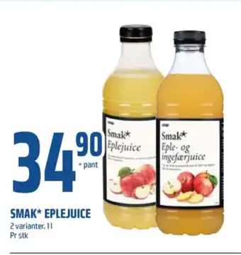 Coop Obs Smak eple- og ingefærjuice tilbud