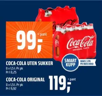 Coop Obs Coca-cola zero brus tilbud